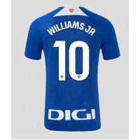 Maglia Calcio Athletic Bilbao Nico Williams #10 Seconda Divisa 2024-25 Manica Corta